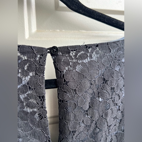 NEW Aritzia Talula Womens Black Lace Dress Mini Holiday Party Cocktail Size L - Picture 11 of 11